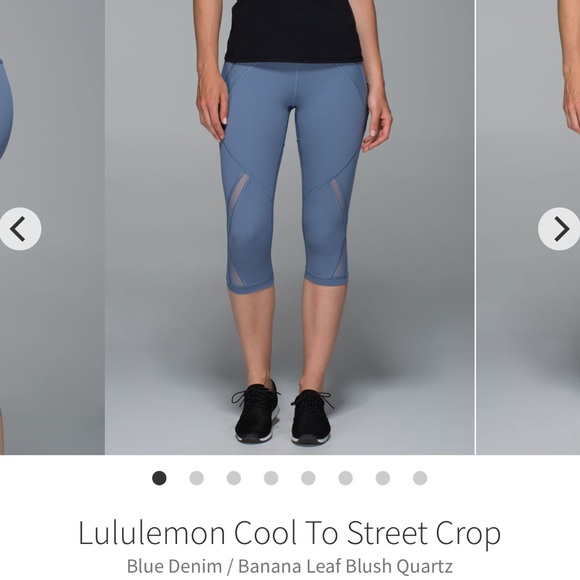 Lululemon Cool To Street Crop - Picture 1 of 5
